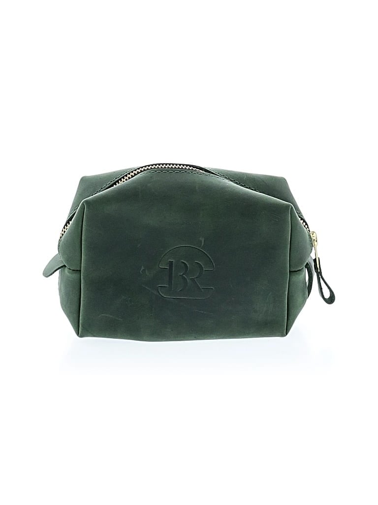 Pre-owned Banana Republic Makeup Bag In Green