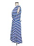 Talbots Stripes Blue Casual Dress Size M - photo 5
