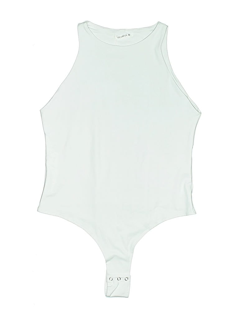 Pre-owned Reoria Bodysuit In White