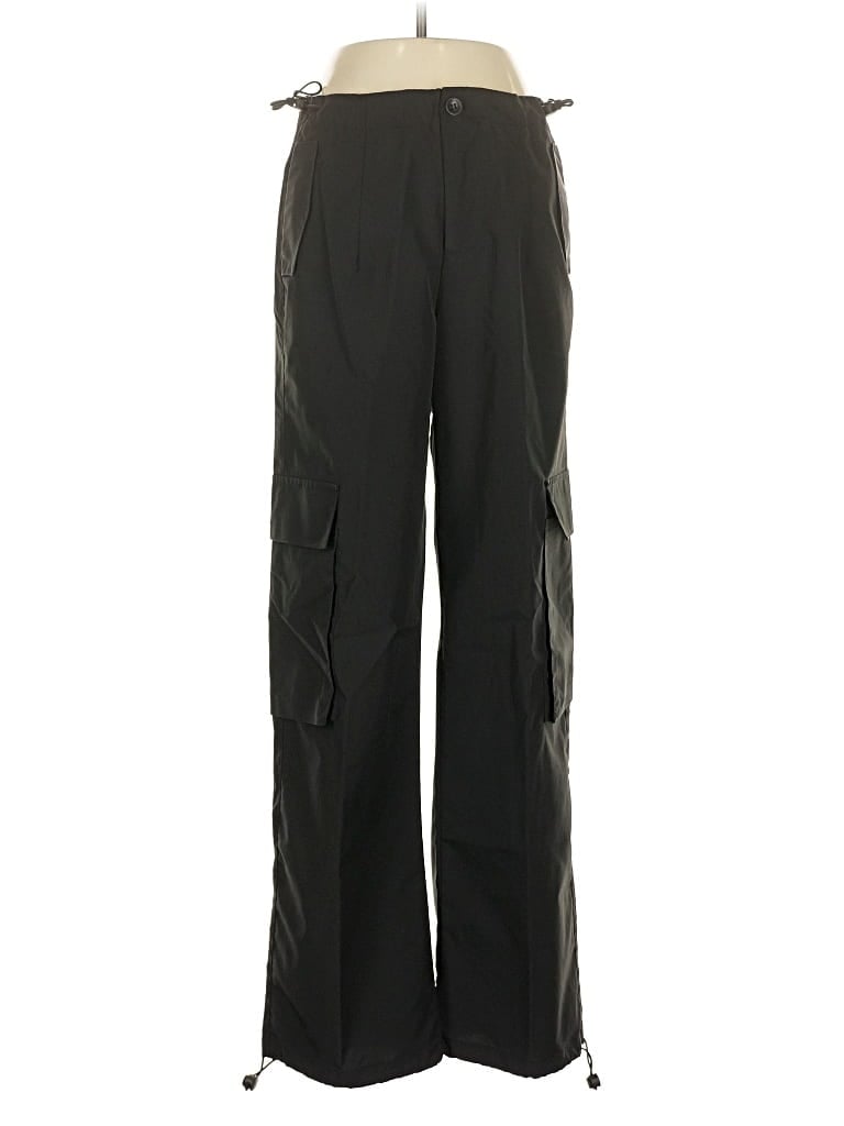 Pre-owned Commense Cargo Pants In Black