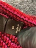 The Limited Color Block Burgundy Pullover Sweater Size 5 - photo 8