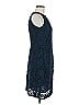 J.Crew 100% Polyester Blue Cocktail Dress Size 6 - photo 4