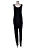 Monrow Solid Black Jumpsuit Size S - photo 2