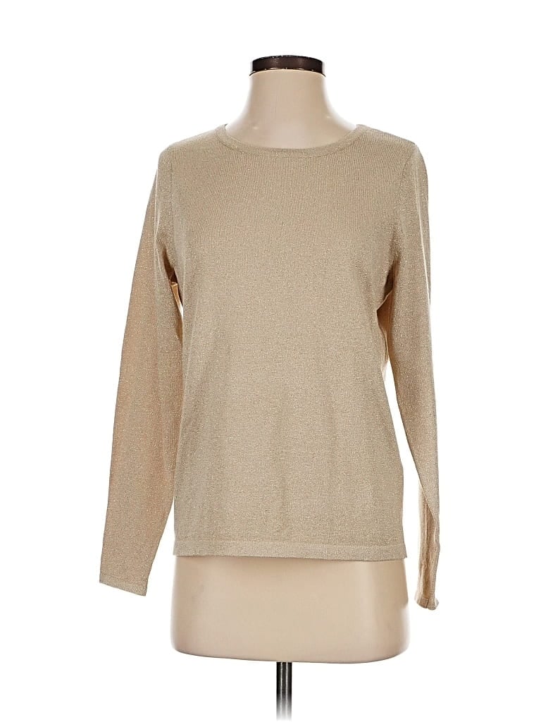 Pre-owned Chico's Pullover Sweater In Brown