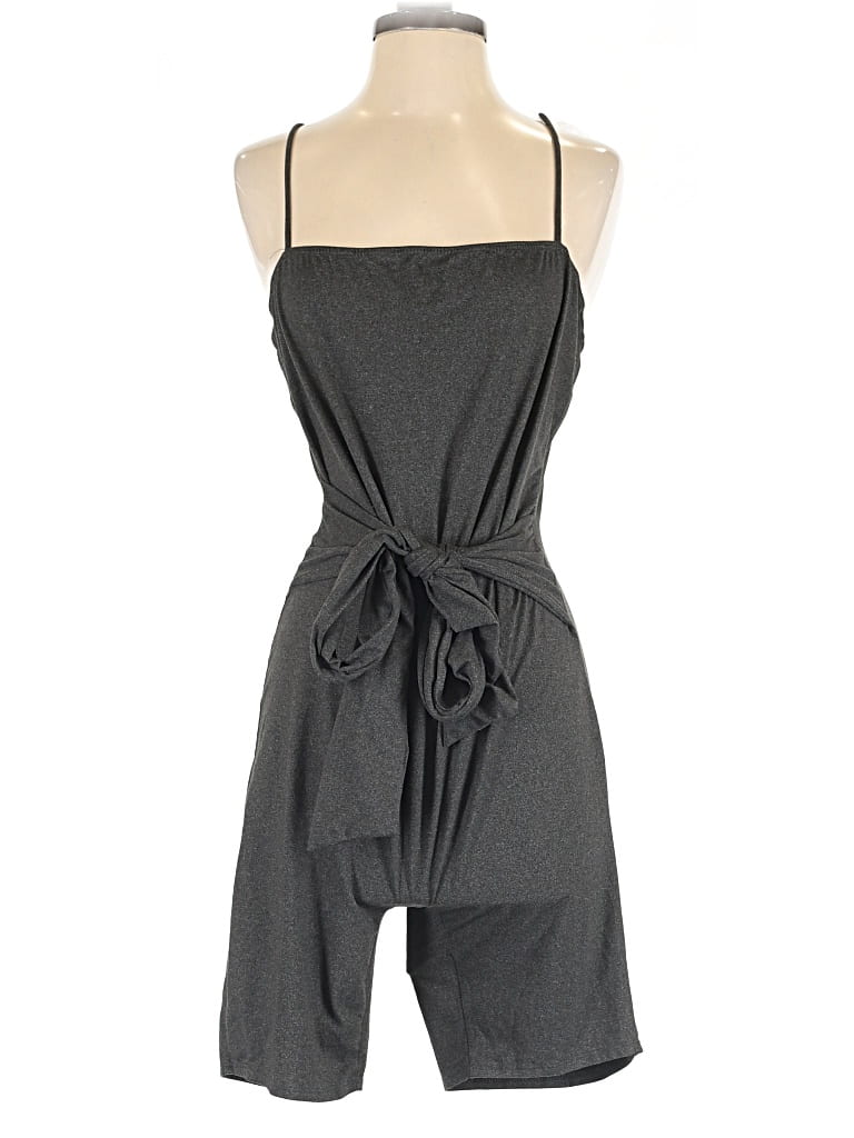 Pre-owned Fashion Nova Romper In Gray