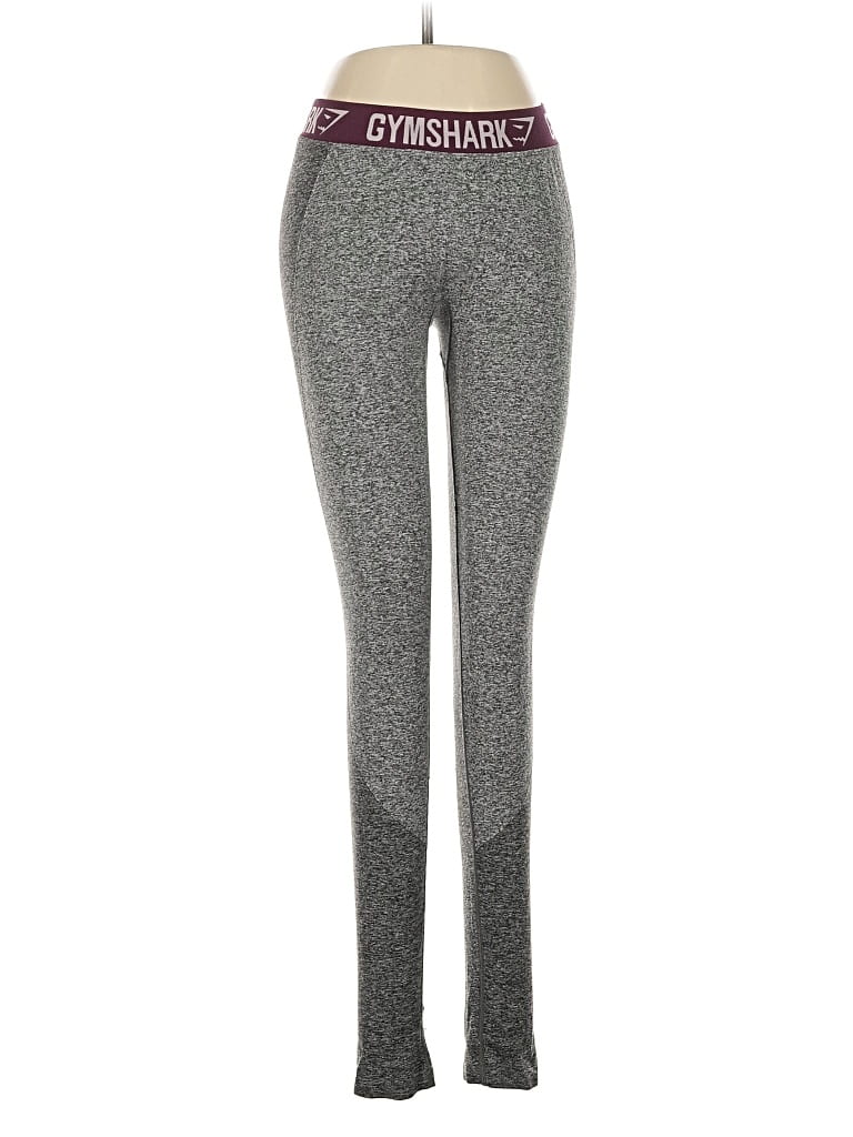 Pre-owned Gymshark Active Pants In Gray