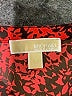 MICHAEL Michael Kors 100% Polyester Animal Print Red Long Sleeve Blouse Size S - photo 7
