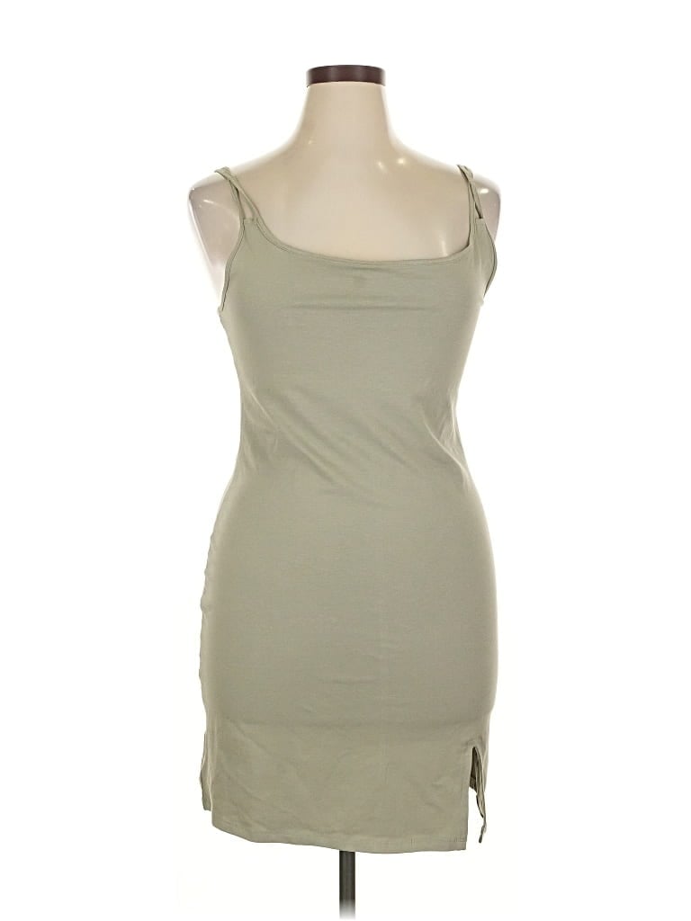 Pre-owned Divided By H&m Casual Dress In Brown