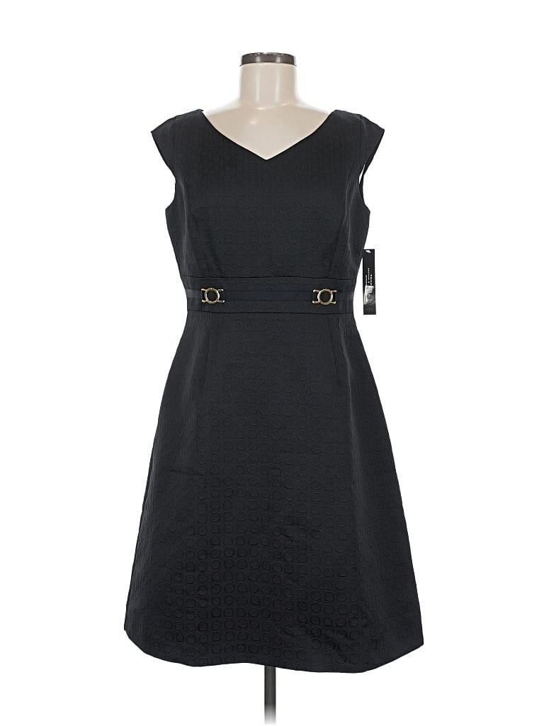 Tahari By Asl Casual Dress In Black