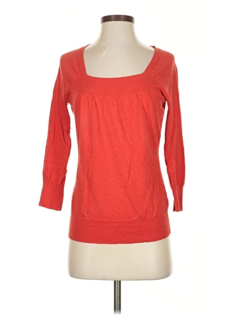 Pre-owned Banana Republic Pullover Sweater In Red