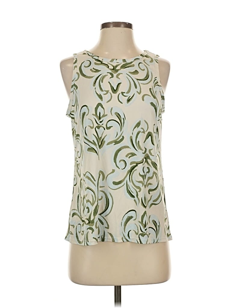 Pre-owned Vince Camuto Sleeveless T-shirt In White