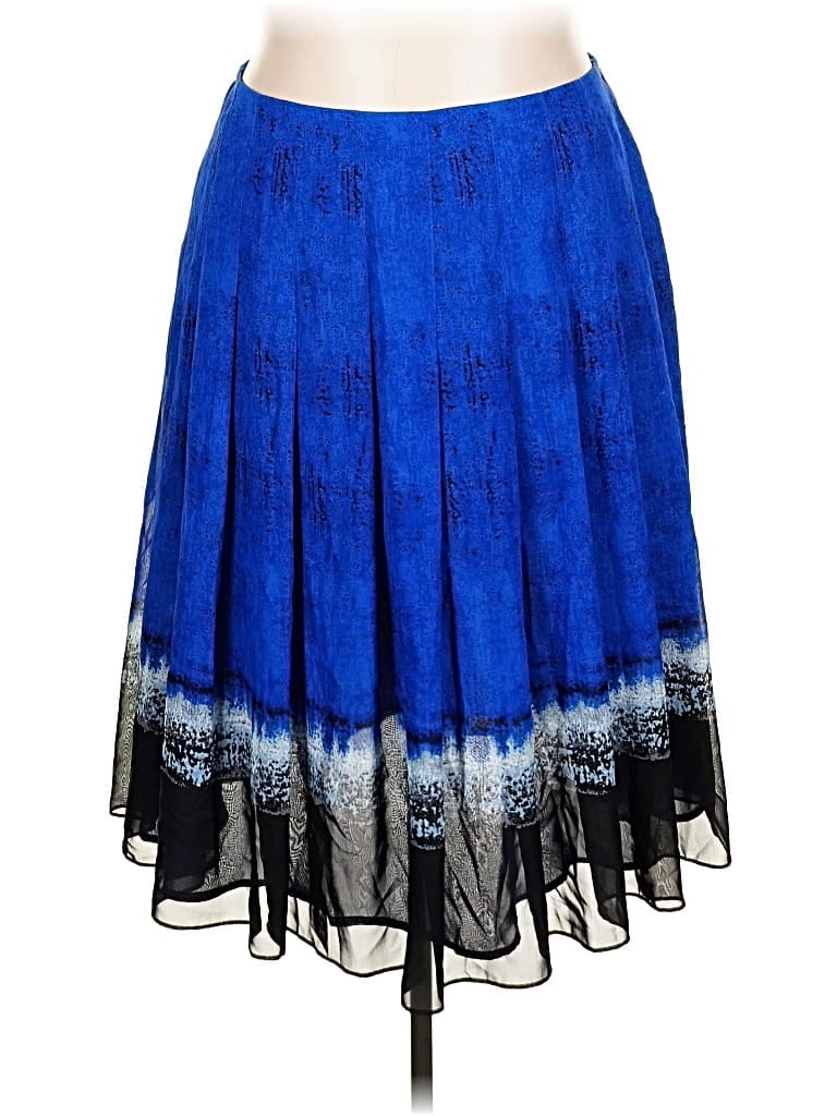 Pre-owned Evan Picone Casual Skirt In Blue