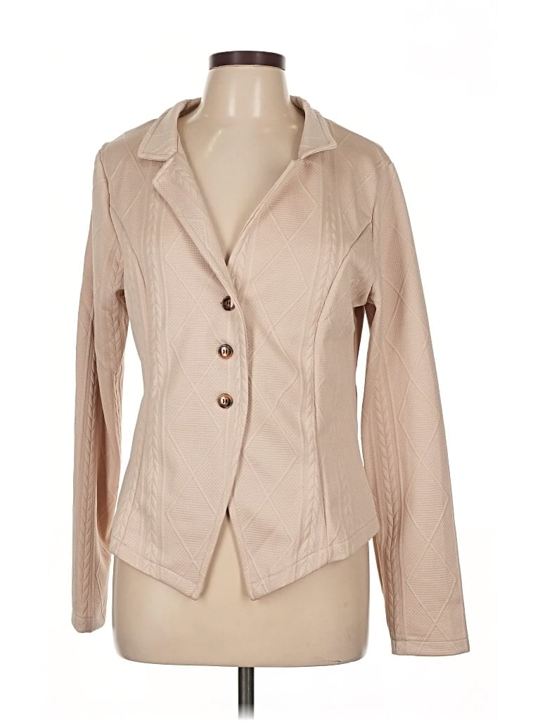 Pre-owned Unbranded Cardigan Sweater In White