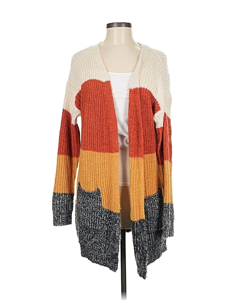 Pre-owned Altar'd State Cardigan Sweater In Orange