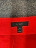 J.Crew Solid Red Wool Skirt Size 4 - photo 4