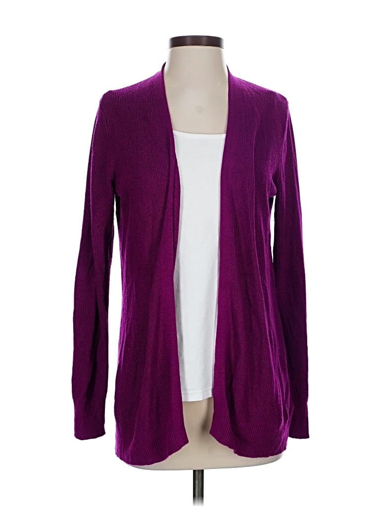 Pre-owned A New Day Cardigan Sweater In Purple