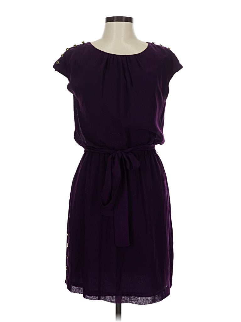 Pre-owned Guess Casual Dress In Purple