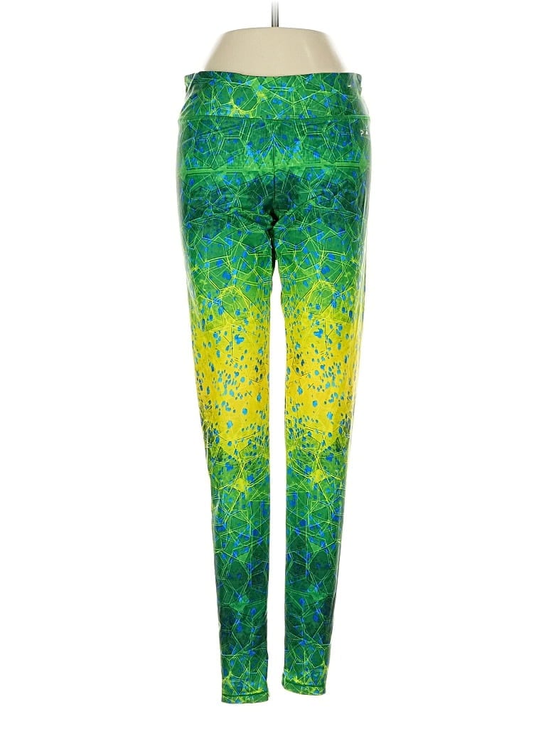 Pre-owned Assorted Brands Leggings In Green