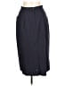 Christopher Solid Blue Casual Skirt Size 13 - photo 2