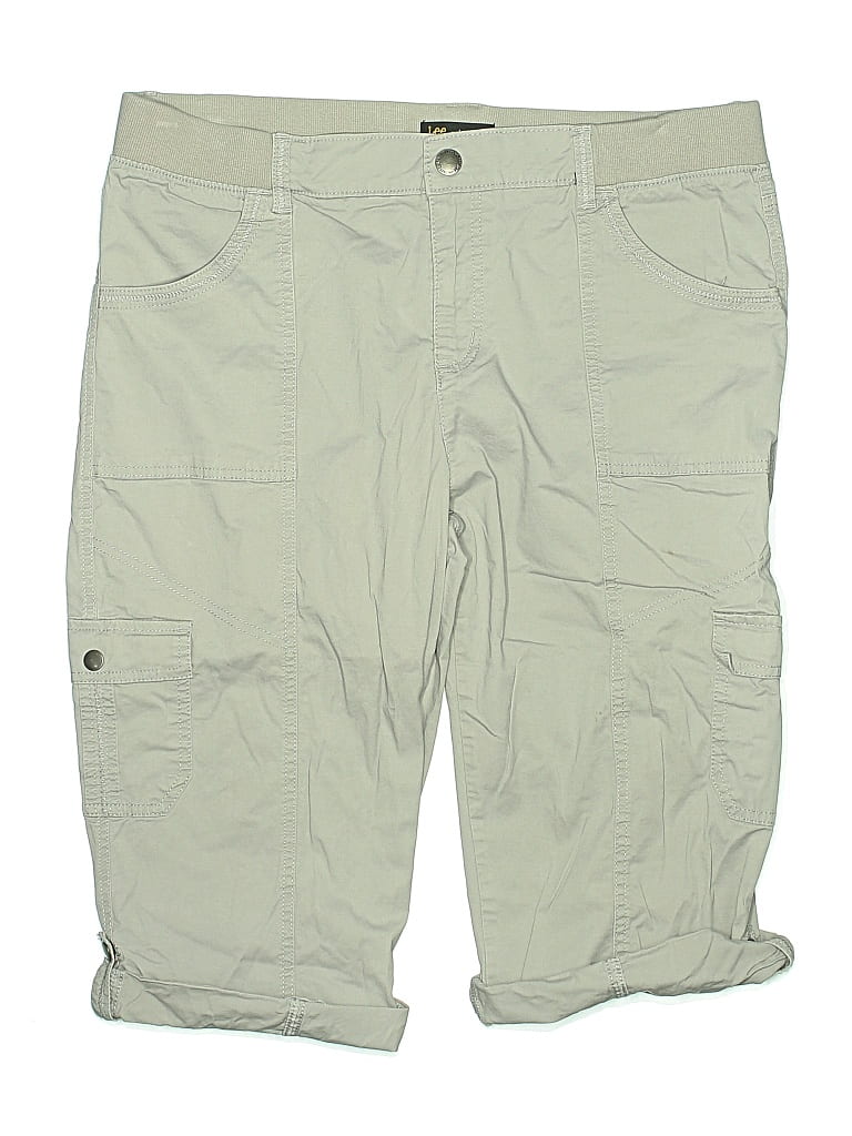 Pre-owned Lee Cargo Shorts In Green