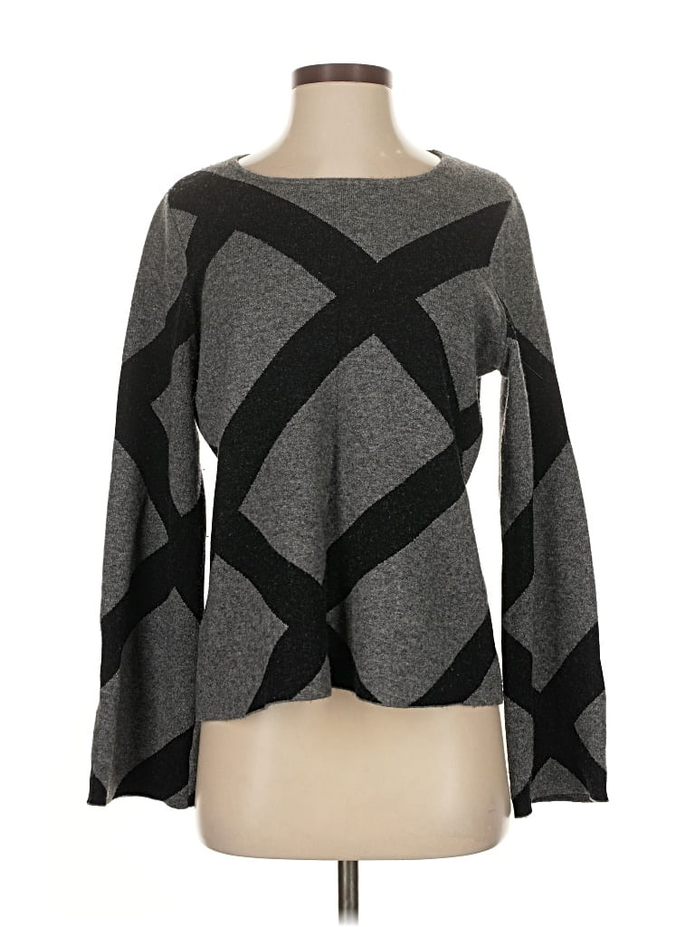 Pre-owned Ann Taylor Pullover Sweater In Gray