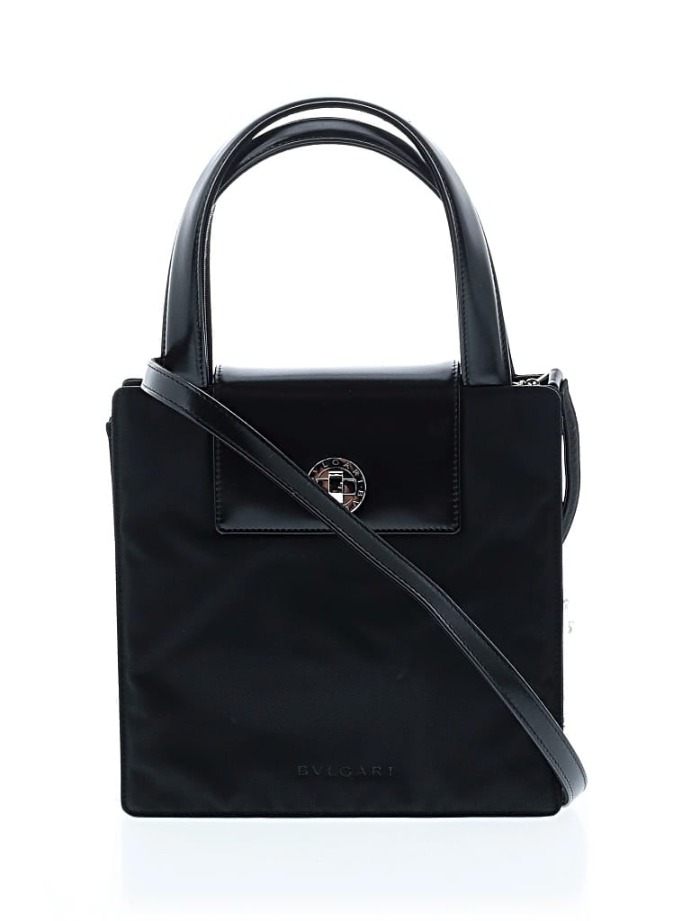 Pre-owned Bvlgari Satchel In Black