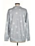 Unbranded Silver Long Sleeve Blouse Size M - photo 2