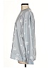 Unbranded Silver Long Sleeve Blouse Size M - photo 5