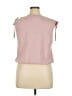 Shein Curve 100% Polyester Pink Sleeveless Blouse Size 0X - photo 2