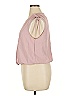 Shein Curve 100% Polyester Pink Sleeveless Blouse Size 0X - photo 5