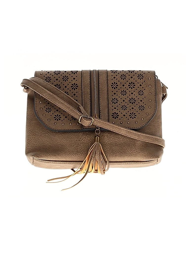 Pre-owned Unbranded Crossbody Bag In Brown