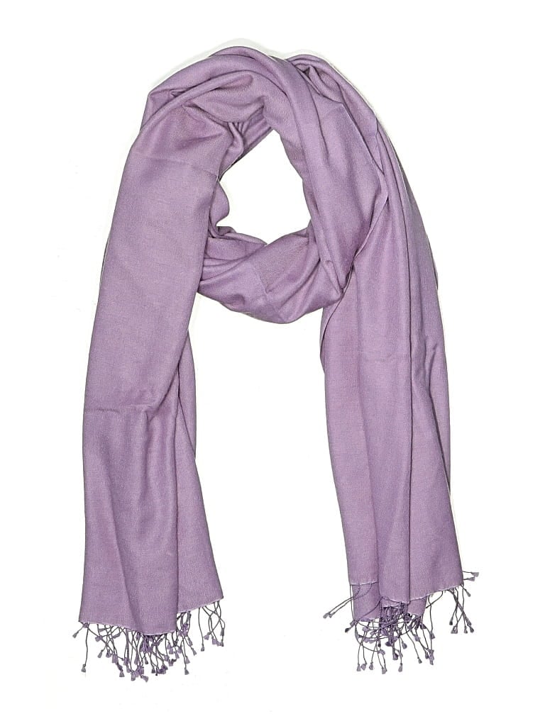 Pre-owned Unbranded Scarf In Purple