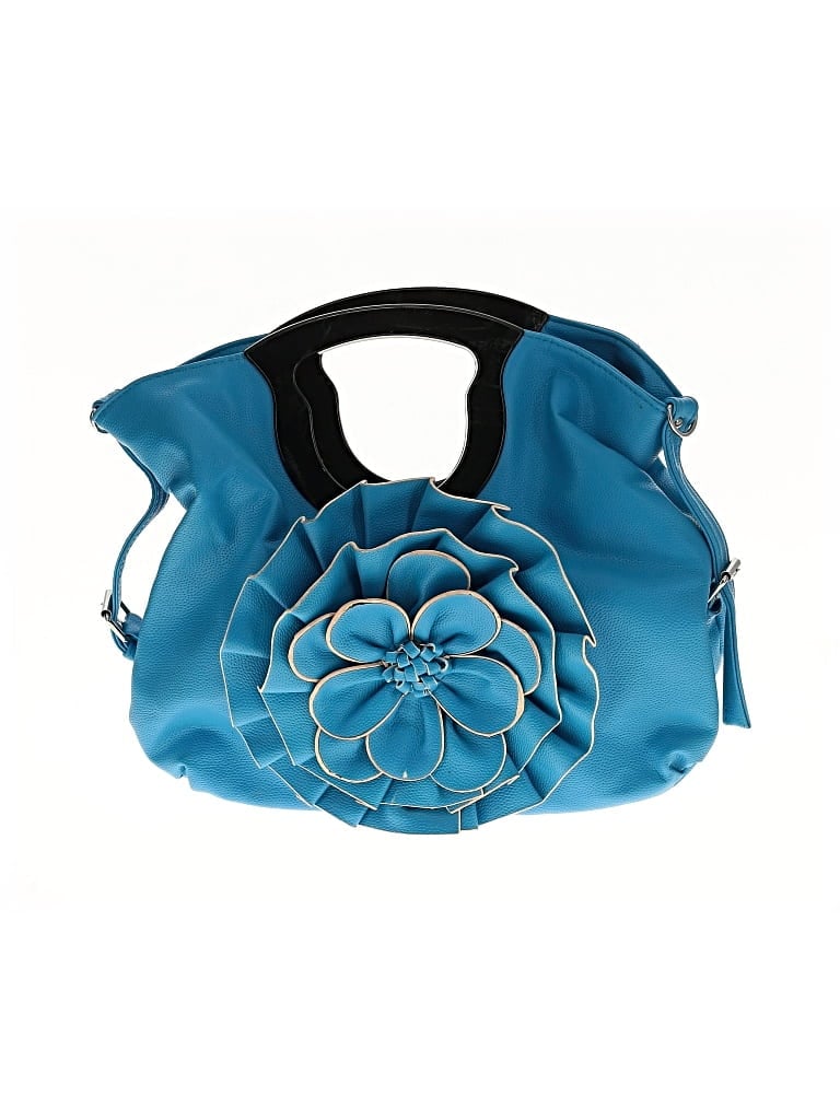 Pre-owned Unbranded Satchel In Blue