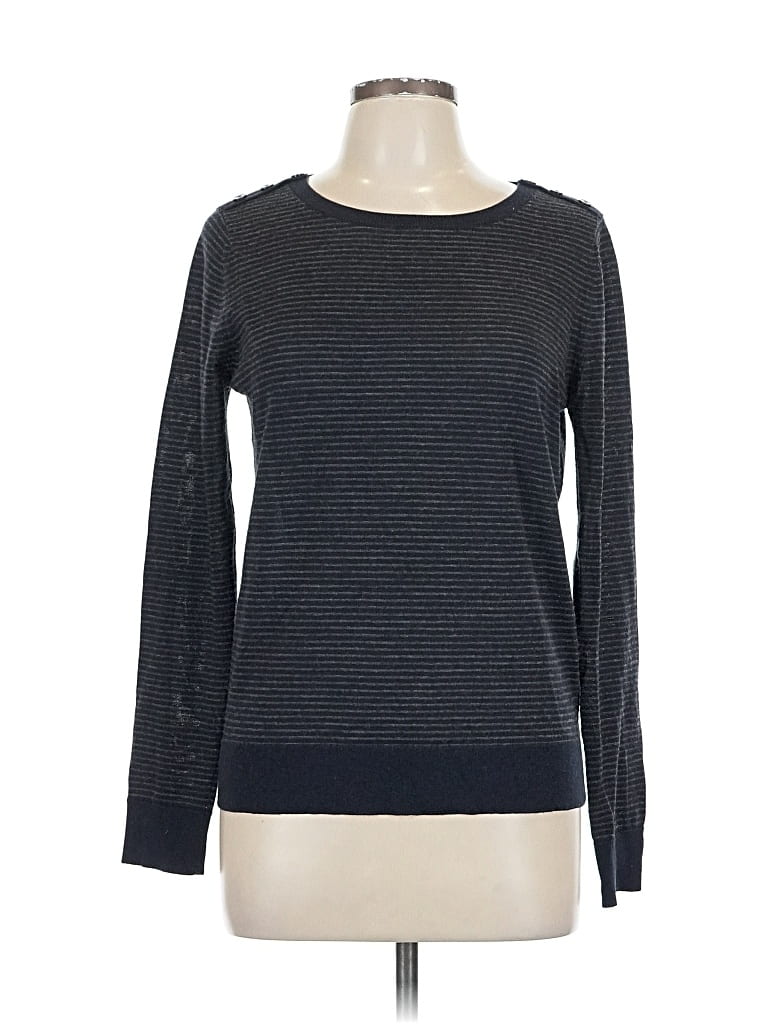 Pre-owned Ann Taylor Loft Pullover Sweater In Gray