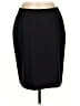Ann Taylor Solid Black Formal Skirt Size 8 - photo 1