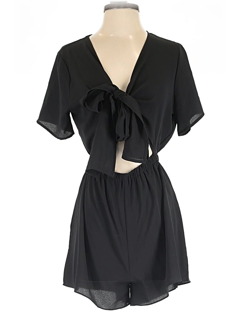 Pre-owned Unbranded Romper In Black