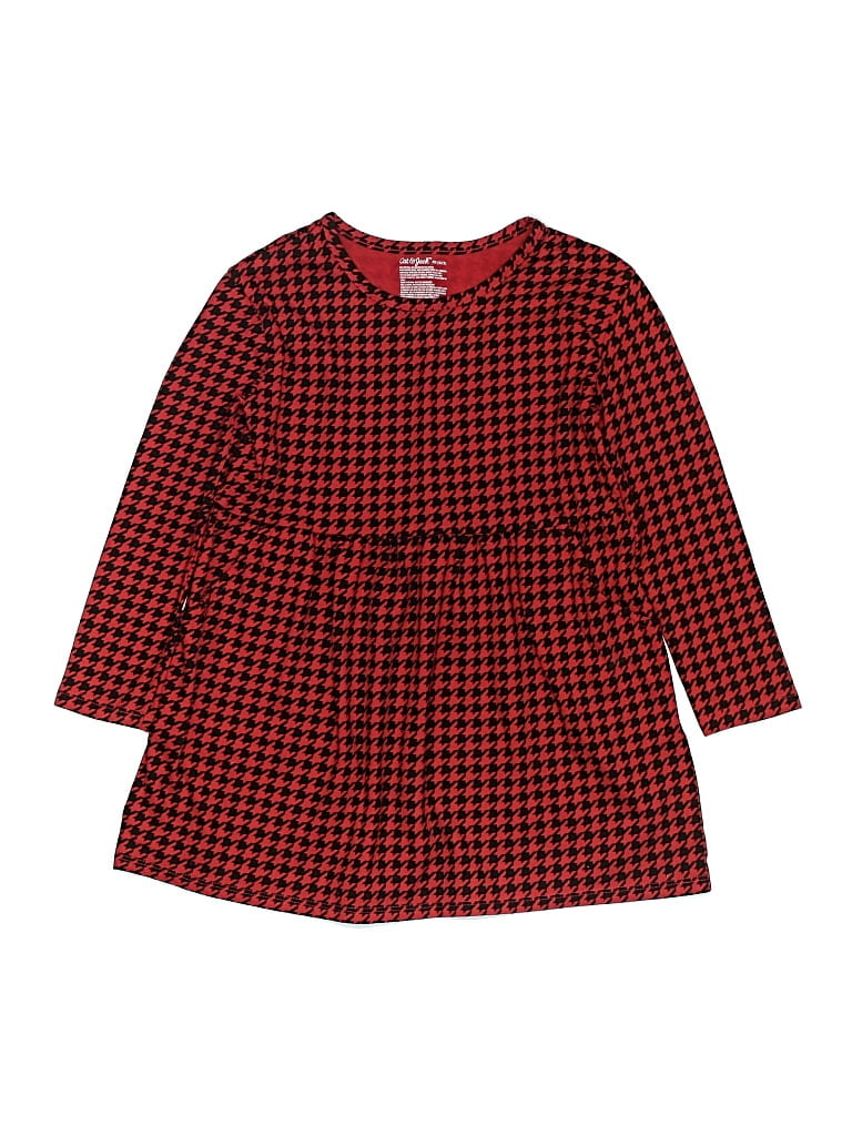 Pre-owned Cat & Jack Kids' Dress In Red