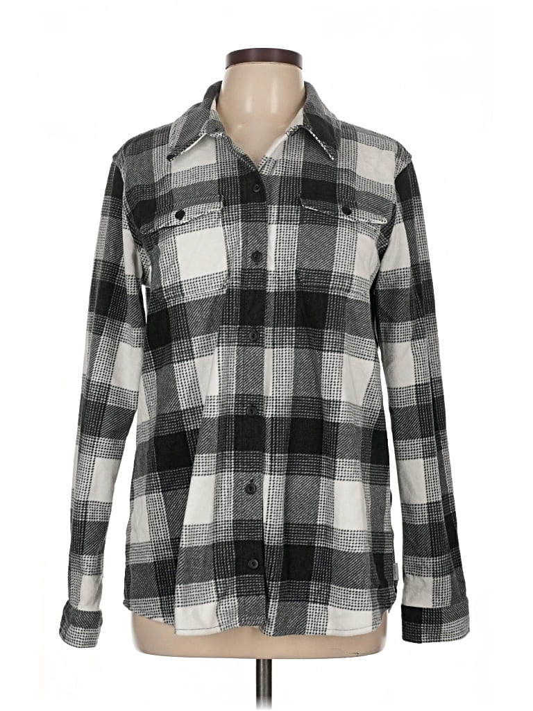 Pre-owned Eddie Bauer Jacket In Gray