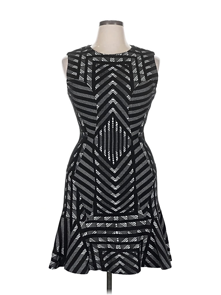 Pre-owned Diane Von Furstenberg Cocktail Dress In Black