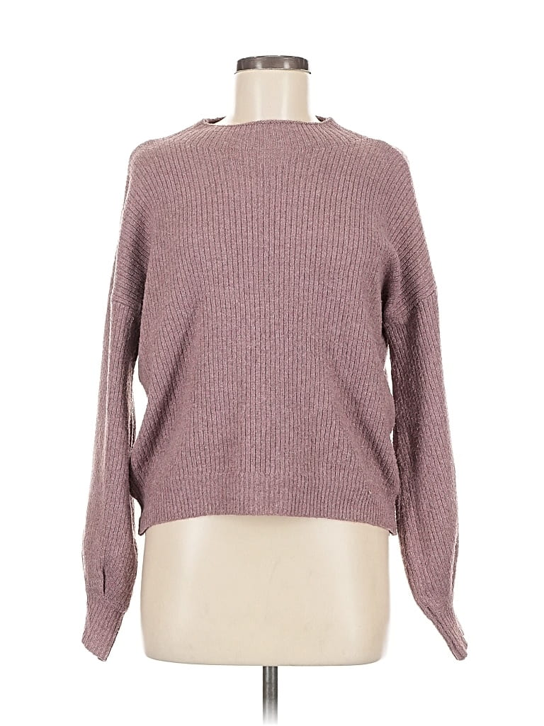 Pre-owned Pink Rose Pullover Sweater In Pink