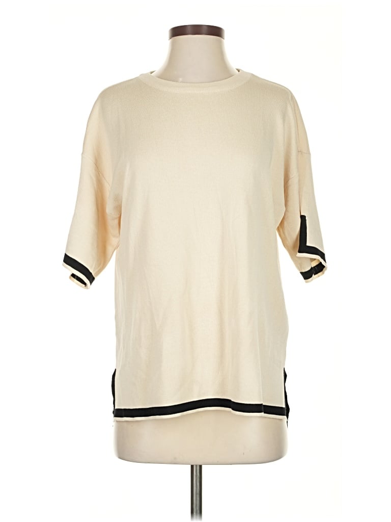 Pre-owned Fashion Pullover Sweater In White