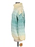 Liz Claiborne 100% Acrylic Color Block Teal Yellow Pullover Sweater Size P (petite) - photo 5