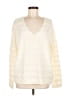 Mystree Ivory Pullover Sweater Size M - photo 1