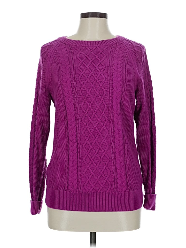 Pre-owned Gap Pullover Sweater In Purple