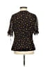 Madewell 100% Silk Black Short Sleeve Silk Top Size 00 - photo 2