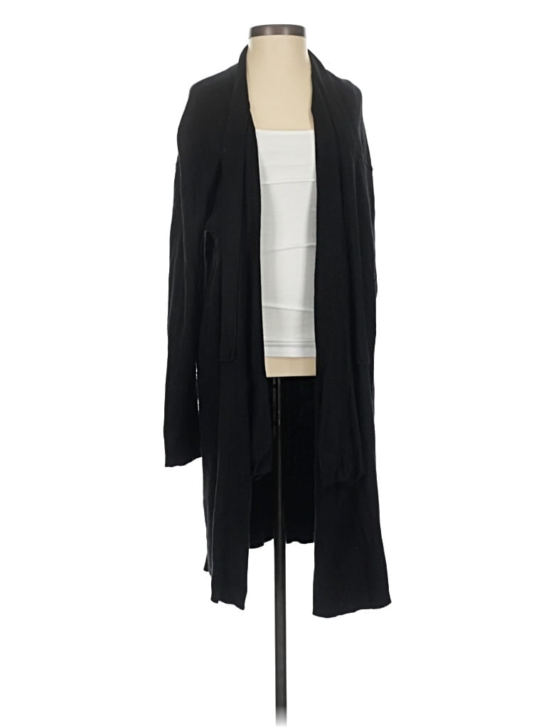 Pre-owned Splendid Cardigan Sweater In Black