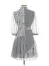 BORA AKSU 100% Polyester Silver Black Cocktail Dress Size EU (IT) 36 / US 0 - photo 2