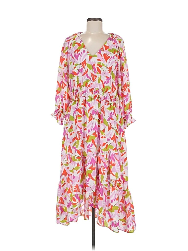 Pre-owned Maison Tara Casual Dress In Pink