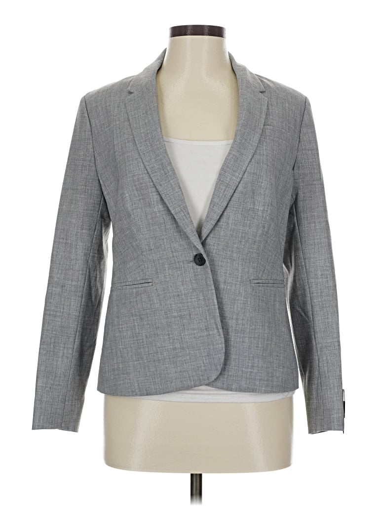 Banana Republic Factory Store Blazer Jacket In Gray