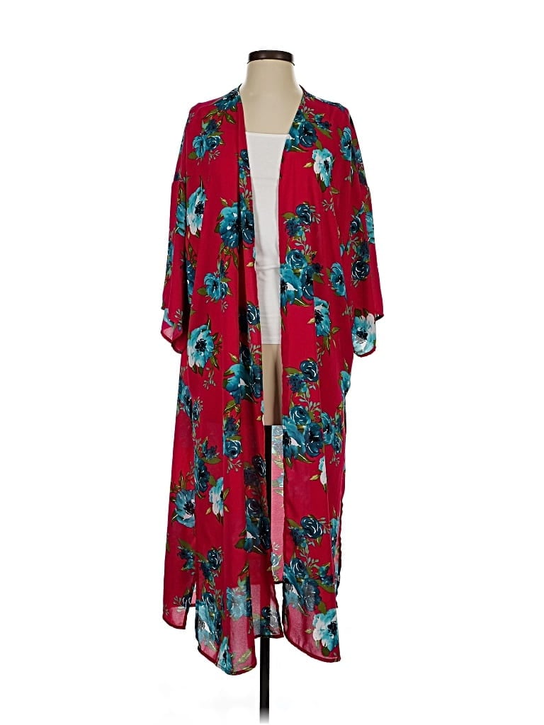 Pre-owned The Pioneer Woman Kimono In Red